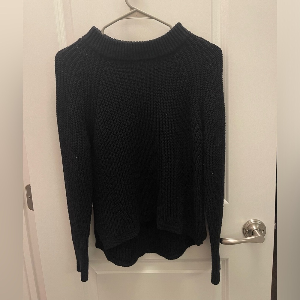 Women’s knit black sweater